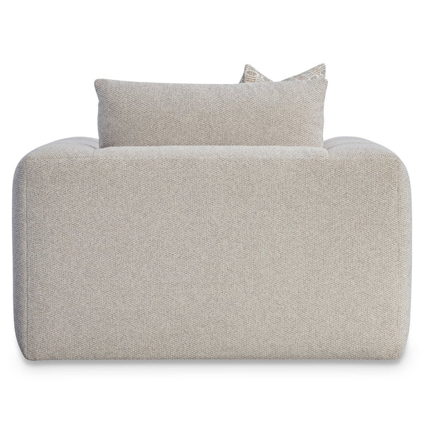 Bernhardt Bernhardt Vista Oversized Fabric Swivel Chair — Plush Upholstery, Knife-Edge Pillow, 360° Motion (Made-To-Order) P4002SA