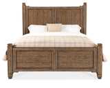 Americana Panel Bed Brown Americana Collection 7050-90266-85 Hooker Furniture