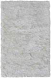 Feizy Rugs Indochine Plush Hand-tufted Polyester Shag Rug - Luxurious High Pile For Contemporary Spaces White Polyester 4944550fwht000e04