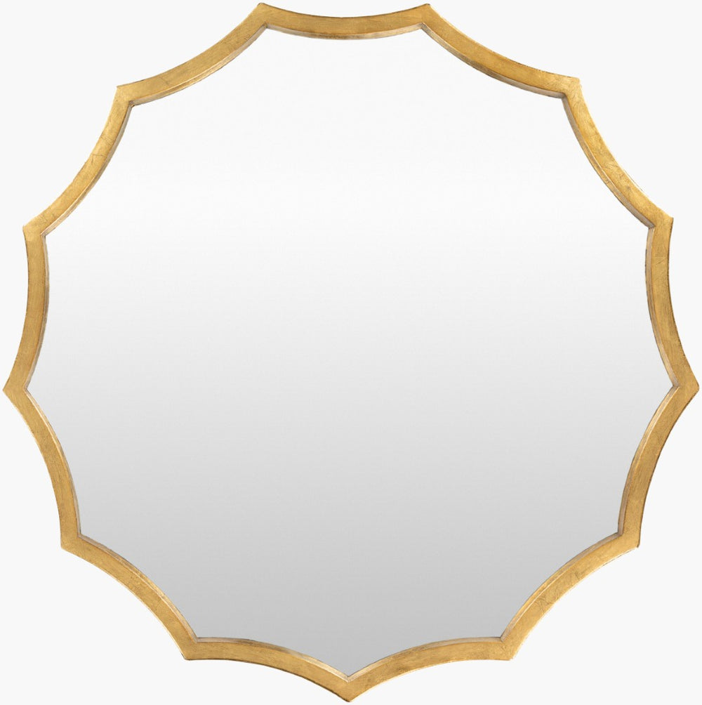 Livabliss Gia Square Art Deco Accent Mirror with Architectural Frame for Entryway or Dresser GIA001-3030