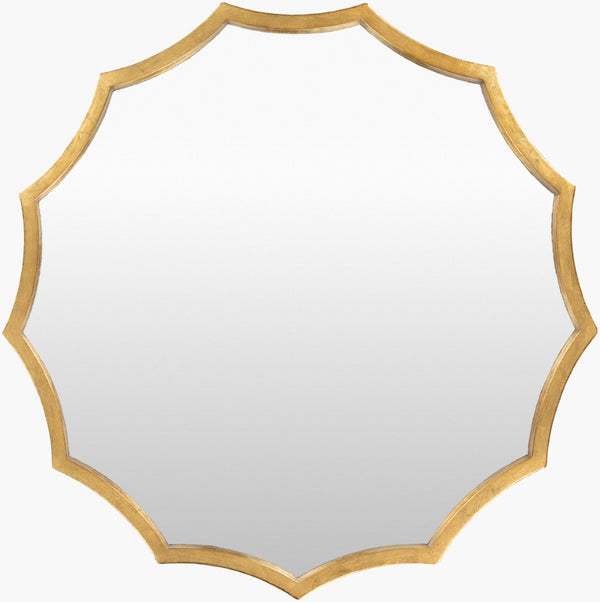Livabliss Gia Square Art Deco Accent Mirror with Architectural Frame for Entryway or Dresser GIA001-3030