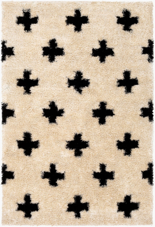 Surya Gibraltar Hand Tufted High Pile Polyester Accent Rug for Entryways and Small Spaces GIB2302-23