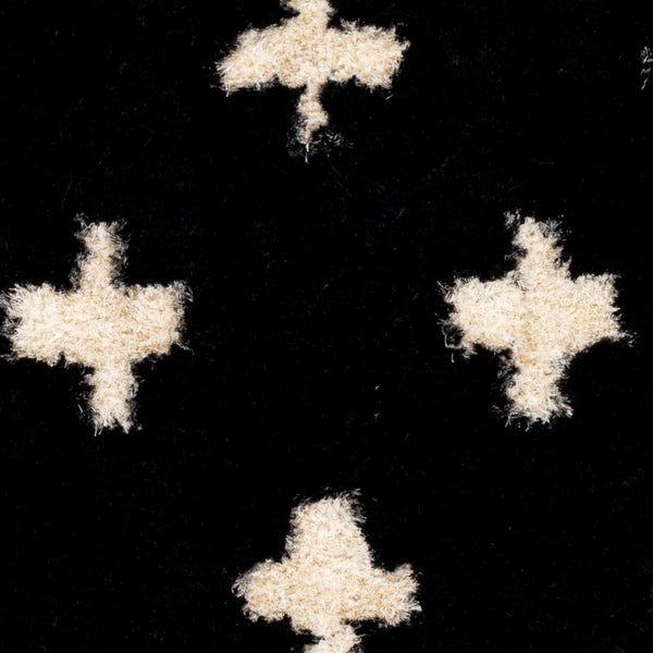 Surya Gibraltar 2' X 3' Hand-tufted High Pile Rug - Modern Elegance, Affordable Luxury For Your Home Decor Black Polyester Gib2303-23