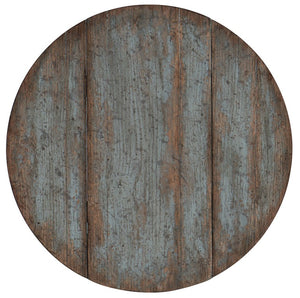 Hooker Furniture La Prause Gate Leg Round Table In Blue Bonnet Finish — Heirloom Charm, Drop Leaves, Turned Base, Versatile Elegance 6960-50006-45