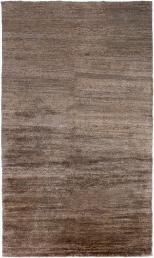 Surya Gilded 2' X 3' Handmade Viscose Rug With Unique Design And Shimmering Gold Accents For Luxury Style Dark Brown Viscose Gid5007-58
