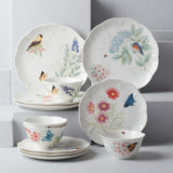 Lenox Butterfly Meadow Flutter 12-Piece Dinnerware Set Multi, WHITE PORCELAIN 883319