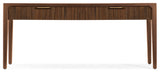 Archer Tambour Console Table M22-85400-85 Chestnut Brown Hooker Furniture