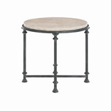 Bernhardt Galesbury Round Metal End Table 537122