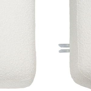 VIG Furniture Divani Casa Gilbert - Contemporary White Fabric Modular Sectional Sofa VGOD-ZW-23024-WHT