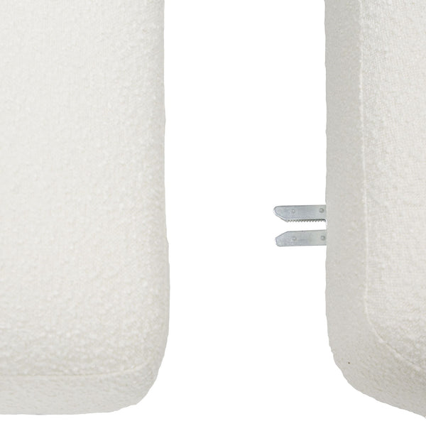 VIG Furniture Divani Casa Gilbert - Contemporary White Fabric Modular Sectional Sofa VGOD-ZW-23024-WHT