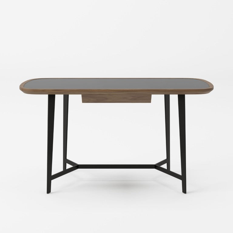 VIG Furniture Girard Walnut Desk - Thumbnail 2