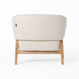 VIG Furniture Divani Casa Giselle - Mid-Century Modern Off-White Fabric Accent Chair VGKK-KF.A2087-NAT