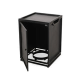 Christopher Knight Home® - Noble House - Anchorage Outdoor Metal Tank Holder Side Table, Matte Black