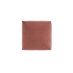 A.R.T. Furniture Lowry Ottoman - Plush Dusty Rose Accent Piece with Scalloped Base for Stylish Living Spaces Terracotta Rose 738504-5000