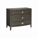 Bernhardt Linea Bachelor's Chest in Cerused Charcoal 384230B