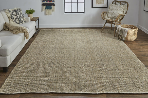 Feizy Rugs Naples Hand Woven Polyester Flatweave Rug - Soft, Durable, And Fade Resistant For Effortless Style Brown Polyester Nap0751fbrn000p00