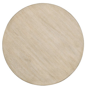 Hooker Furniture Commerce Modern Side Table In Light Acacia Wood Finish — Round 22" Top, Durable Solids & Veneers, Versatile Accent For Small Spaces 7228-80198-80