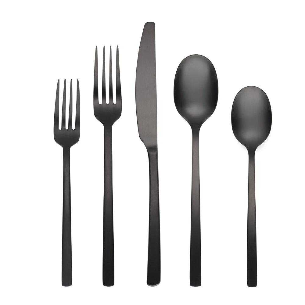 Lenox Cambridge Beacon Black Satin 20-Piece Flatware Set, Service for 4 NO COLOR METAL 286620HGY12XDS