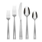 Cambridge Kingsland 20-Piece Stainless Steel Flatware Set with Mirror Finish