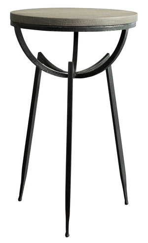 Hekman Furniture Hekman Accents Tripod Chairside Table 28579 Bedford Gray