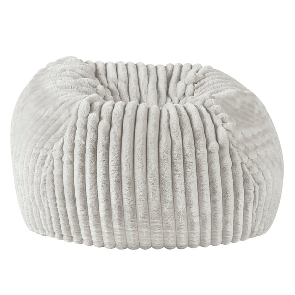 Legends Furniture Bridgevine Home Sky Luxe 40 Inch Minky Dove Grey Memory Foam Lounger Grey Memory Foam Zmfl-0801b-dvgry