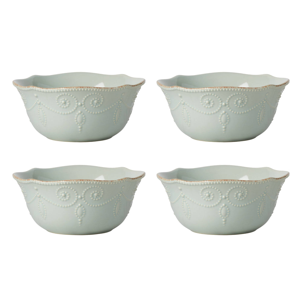 Lenox French Perle 4-Piece All-Purpose Bowl Set White, BLUE STONEWARE 891283