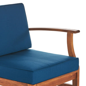 English Elm Perla Armless Accent Chair Tailored Low Profile Upholstered Seat for Living Room 58941.00L-R-CON-M2BLU-59098.00