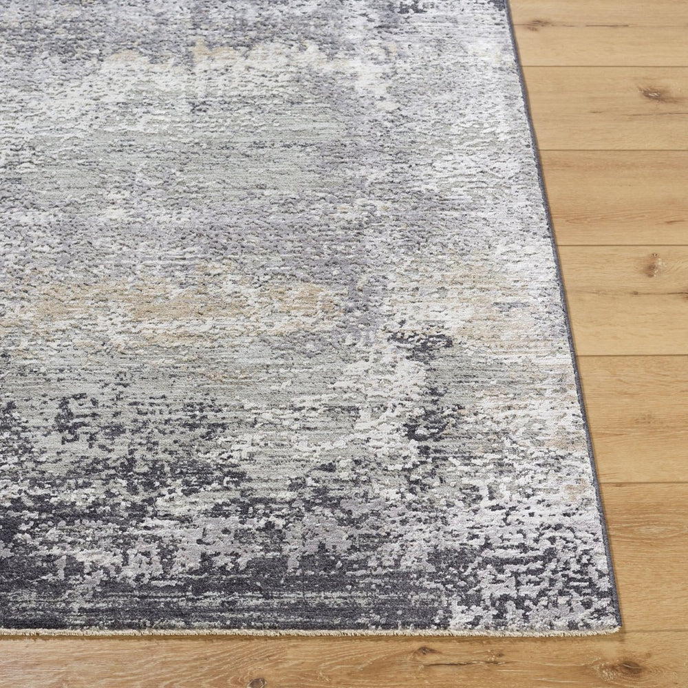 Livabliss Gakko Large Polyester Area Rug with Fringe for Living Room or Dining Space Medium Gray, Gr 9' x 12'2" GKK2305-9122