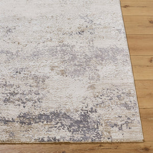 Livabliss Gakko Machine Woven Polyester Area Rug with Fringe for Living and Dining Rooms Ivory, Cream 12' x 15' GKK2306-1215