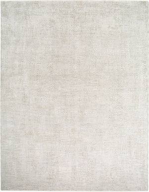 Livabliss Gakko Fringed Polyester Area Rug with Weathered Texture for Large Living Spaces Charcoal, Ivory 5' x 7'5" GKK2308-575