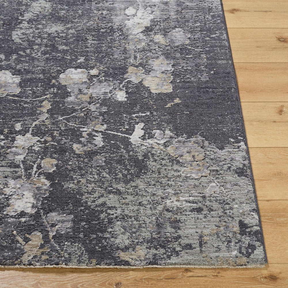 Livabliss Gakko Machine Woven Polyester Area Rug with Fringe for Large Living Spaces Black, Medium G 9' x 12'2" GKK2315-9122
