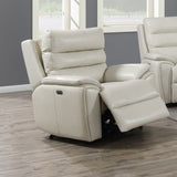 Steve Silver Duval Power/Power Recliner Ivory DU850C