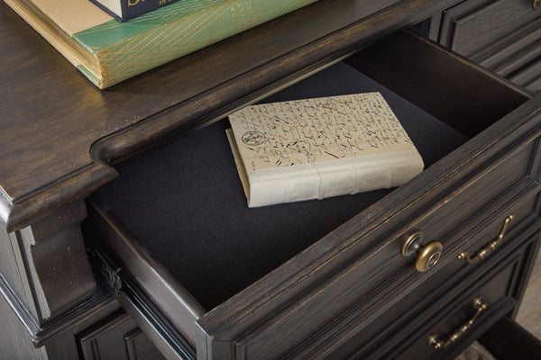 Pulaski Furniture Hickory Creek 6 Drawer Chest - Timeless Elegance In Rich Brown Velvet Finish For Classic Interiors Brown Split Heart Cathedral Hickory Veneers P386124-pulaski