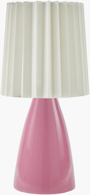 Livabliss Galera Ceramic Base Table Lamp with Linen Shade for Bedroom or Living Room Decor GLA-001
