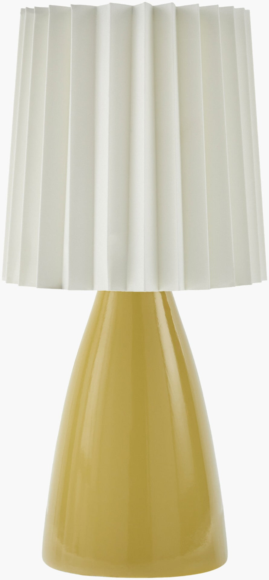 Livabliss Galera Ceramic Accent Lamp with Linen Shade for Warm Ambient Bedroom Glow GLA-003
