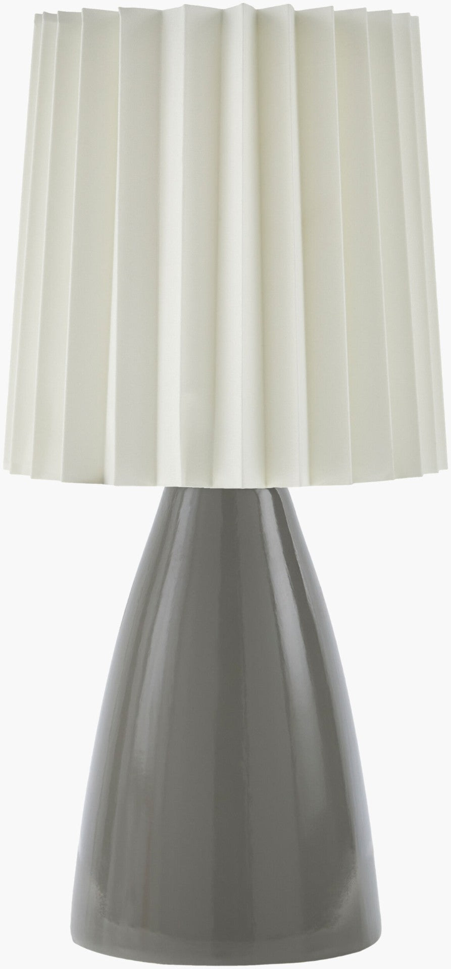 Livabliss Galera Ceramic Accent Table Lamp with Linen Shade for Bedroom or Living Room GLA-004
