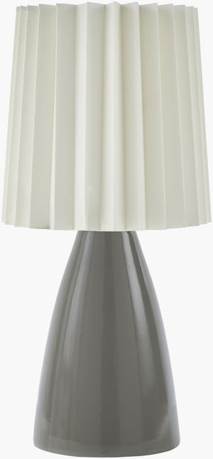 Livabliss Galera Ceramic Accent Table Lamp with Linen Shade for Bedroom or Living Room GLA-004