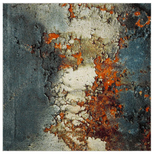 Safavieh Glacier 125 Power Loomed Contemporary Rug Blue / Multi GLA125B-4SQ