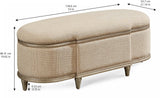 A.R.T. Furniture Morrissey Rhodes Storage Bench Bezel 218149-2727 Beige 218149-2727