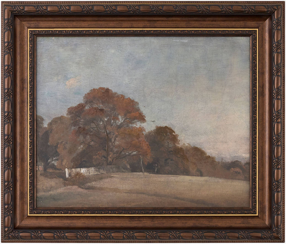 Surya Glens Falls 26"H X 22"W Framed Art - Hand-painted Canvas Wall Decor For Timeless Elegance & Charm Main, Brown Canvas,Polystyrene Glen001-26222