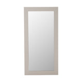 VIG Furniture Modrest Glinda - Modern Beige Floor Mirror VGHB429G2-BGE