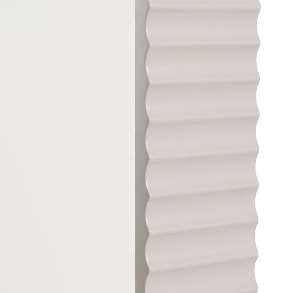 VIG Furniture Modrest Glinda - Modern Beige Floor Mirror VGHB429G2-BGE