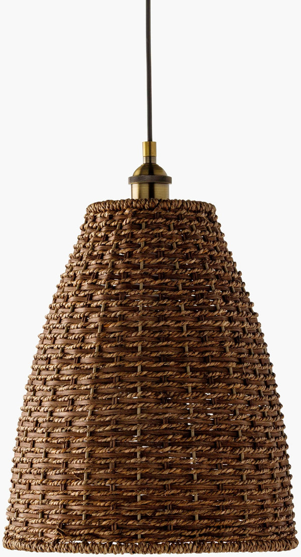 Livabliss Gallus Handcrafted Rattan Pendant Light Woven Bohemian Shade for Living Rooms GLL-001
