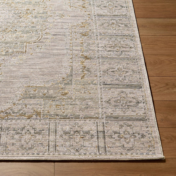 Livabliss Goblen Flatweave Area Rug Egypt Woven Wool Cotton Blend Traditional Living Room Accent Pewter, Sage 10' x 13' GLN2303-1013
