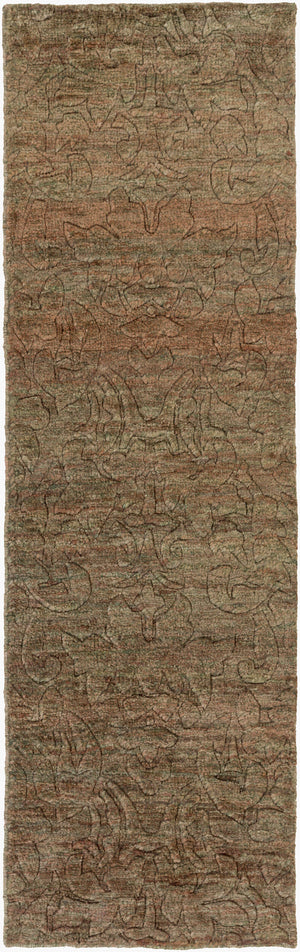 Surya Galloway Glo-1000 Hand-knotted 2' X 3' Jute Rug – Luxurious Medium Pile For Elegant Home Decor Olive Jute Glo1000-268