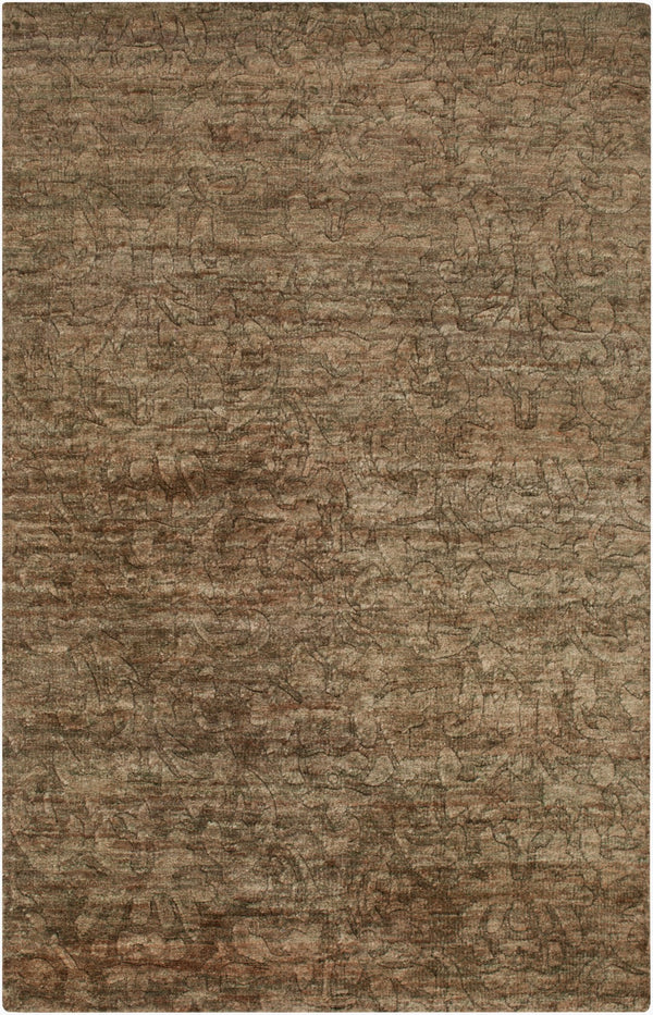 Surya Galloway Glo-1000 Hand-knotted 2' X 3' Jute Rug – Luxurious Medium Pile For Elegant Home Decor Olive Jute Glo1000-58