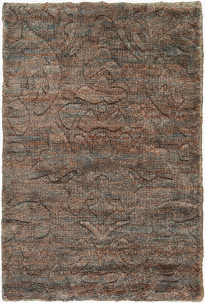 Surya Galloway Glo-1000 Hand-knotted 2' X 3' Jute Rug – Luxurious Medium Pile For Elegant Home Decor Brown Jute Glo1001-23