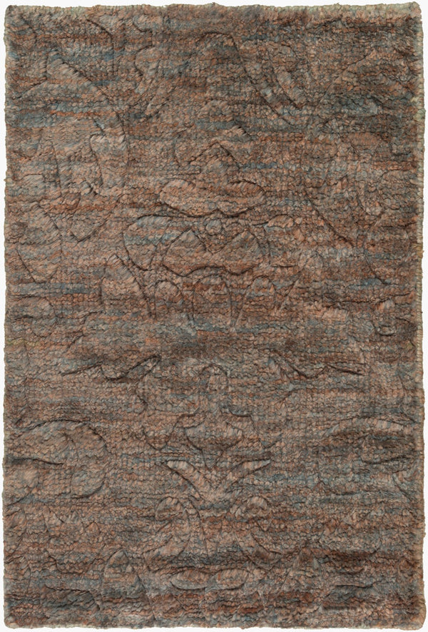Surya Galloway Glo-1000 Hand-knotted 2' X 3' Jute Rug – Luxurious Medium Pile For Elegant Home Decor Brown Jute Glo1001-23