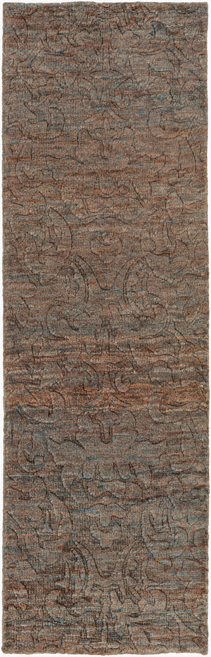 Surya Galloway Glo-1000 Hand-knotted 2' X 3' Jute Rug – Luxurious Medium Pile For Elegant Home Decor Brown Jute Glo1001-268
