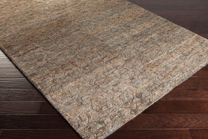 Surya Galloway Glo-1000 Hand-knotted 2' X 3' Jute Rug – Luxurious Medium Pile For Elegant Home Decor Brown Jute Glo1001-58